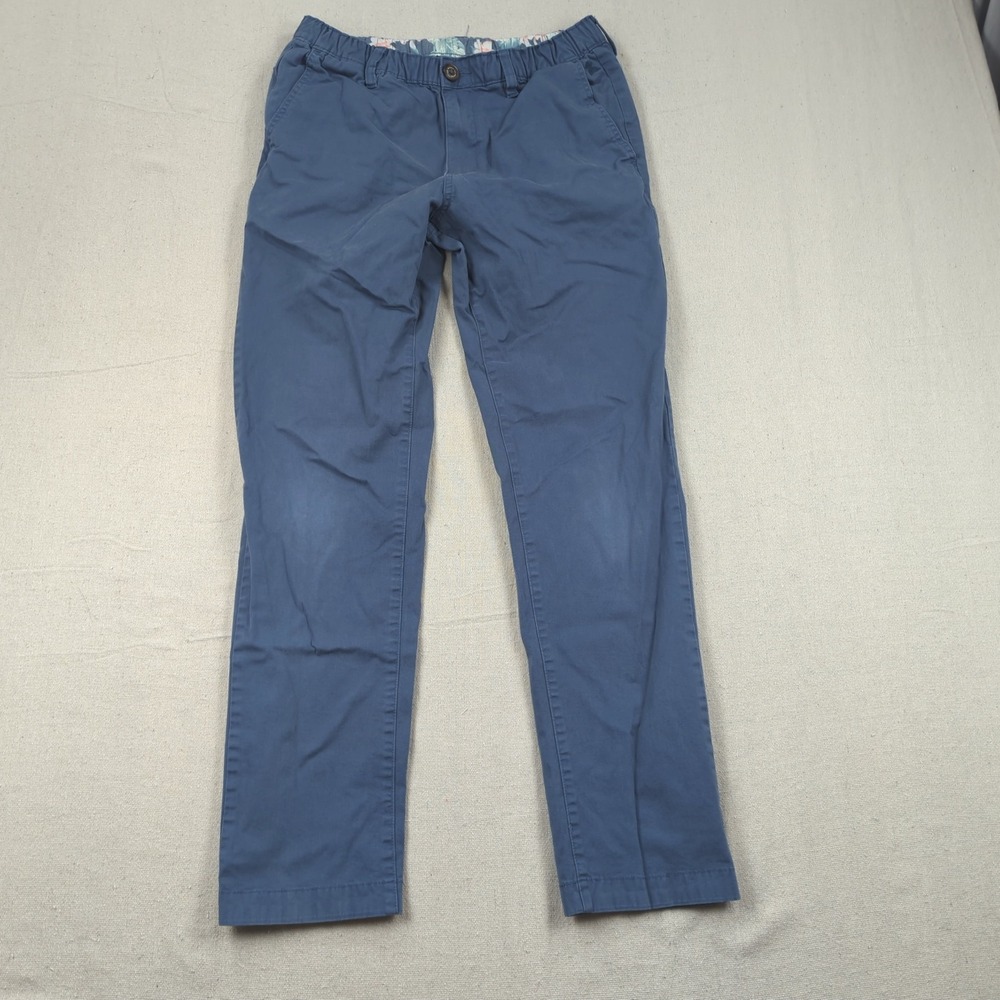 Chubbies‎ Pants Mens Small Blue Drawstring Regular Fit Casual Golf